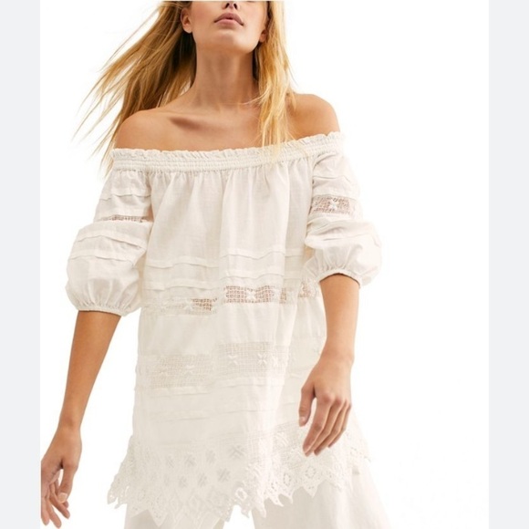 Free People Sounds of Summer Tunic Dress - Picture 1 of 8